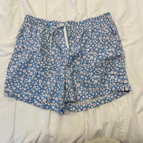 chubbies Other - Chubbies 5in Swim Shorts, Blue Floral Pattern, Size M